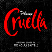 постер песни Nicholas Britell - Cruella - Disney Castle Logo