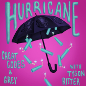 постер песни Cheat Codes - Hurricane (with Tyson Ritter)