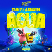 постер песни Tainy - Agua (Music From Sponge On The Run Movie)