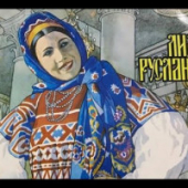 постер песни Лидия Русланова - Окрасился месяц багрянцем