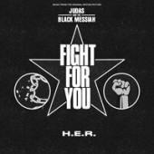 постер песни H.E.R. - Fight For You из фильма «Иуда и чёрный мессия»