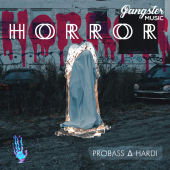 постер песни PROBASS ∆ HARDI - Horror