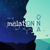 постер песни ON I ONA - Мелатонін